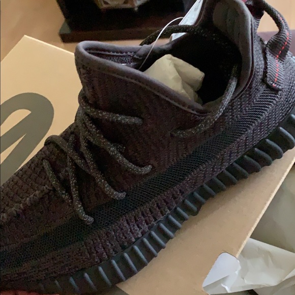 ADIDAS YEEZY 350 V2 BLACK STATIC (NON YouTube